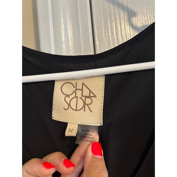 Chaser beaded star black maxi dress sz M - Picture 7 of 16